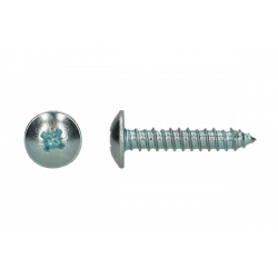 Plaatschroef BS 4174C-Z * 3,50x25 Zn platbolkop met...