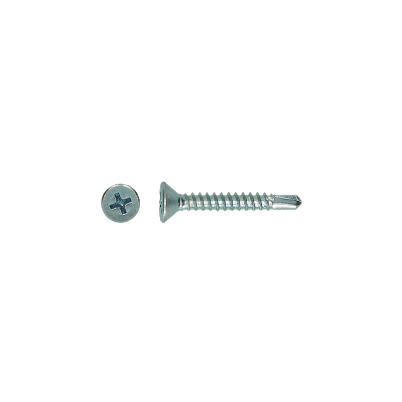 Zelfb. schroef VK Din 7504O * 2,90x13 Zn (nr 1) Europese norm EN-ISO 15482-H  (200st)