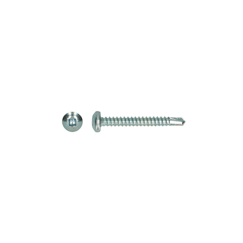 Zelfb. schroef CK-V * 3,50x9,5 Zn (nr 1) cilinderkop met vierkant indruk  (200st)