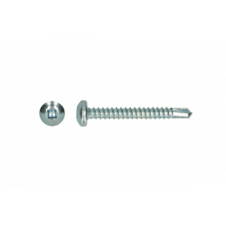 Zelfb. schroef CK-V * 4,80x25 Zn (nr 2) cilinderkop met...