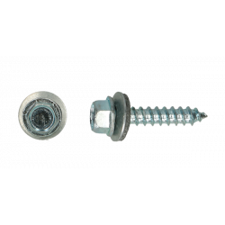 Zesk.3-8" gevelschroef met punt 17 * 6,50x19 Zn met...