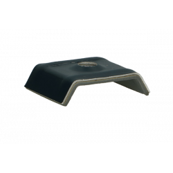 Trapezium ruiter 25-27° l- 40 RAL Alu-MOOS met gelijmd...