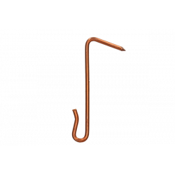 Leihaak recht met punt * 2,70x50 Cu   (500st)