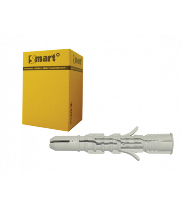 Sterke nylon multifunctionele plug  * 8,00x60 type LBP met boord en lange spreidzone (50 st )