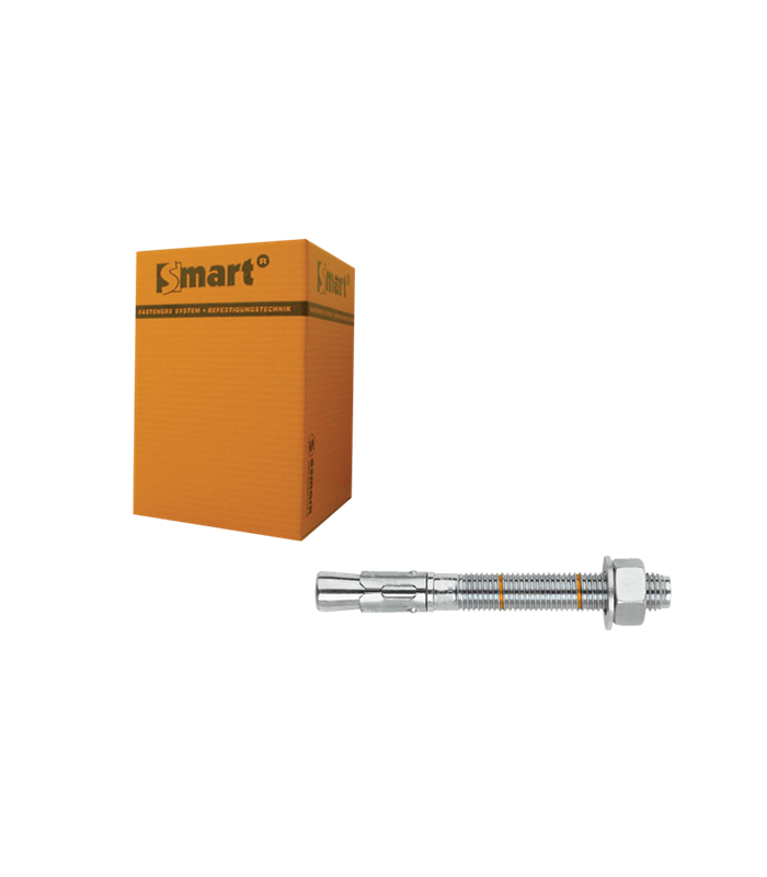 Keilanker  SMK M 12x48,00x140 Zn/ETA opt.7 Gemonteerd met rondel en moer   (50 st )