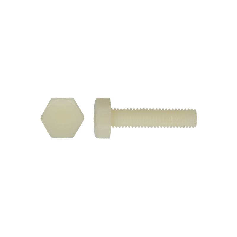 Zeskanttapbout PA6.6 Din 933 M  6x50   (200st)