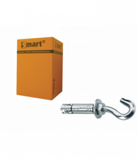 Keilbouthuls  met haak M  8x90 Zn type HBF   (25 st )