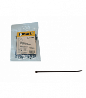 Installatiekabelband * 9,0x360 PA12 zwart  (100 st )