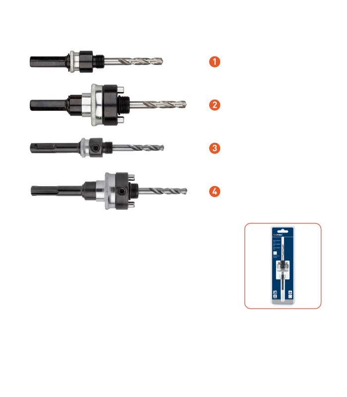 Quick adapter tbv gatzagen 14 - 30mm per 0