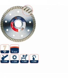 ROTEC Diamantzaag Turbo Fine Cut 110/22,23 per 0