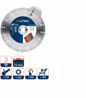 ROTEC Diamantzaag BSXE 150/22,23 per 0