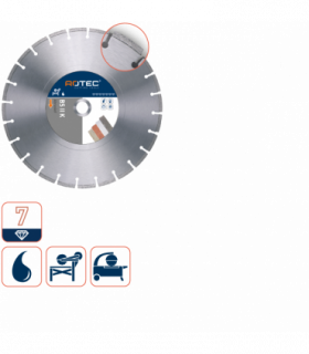 ROTEC Diamantzaag BS II K 860/25,4 per 0