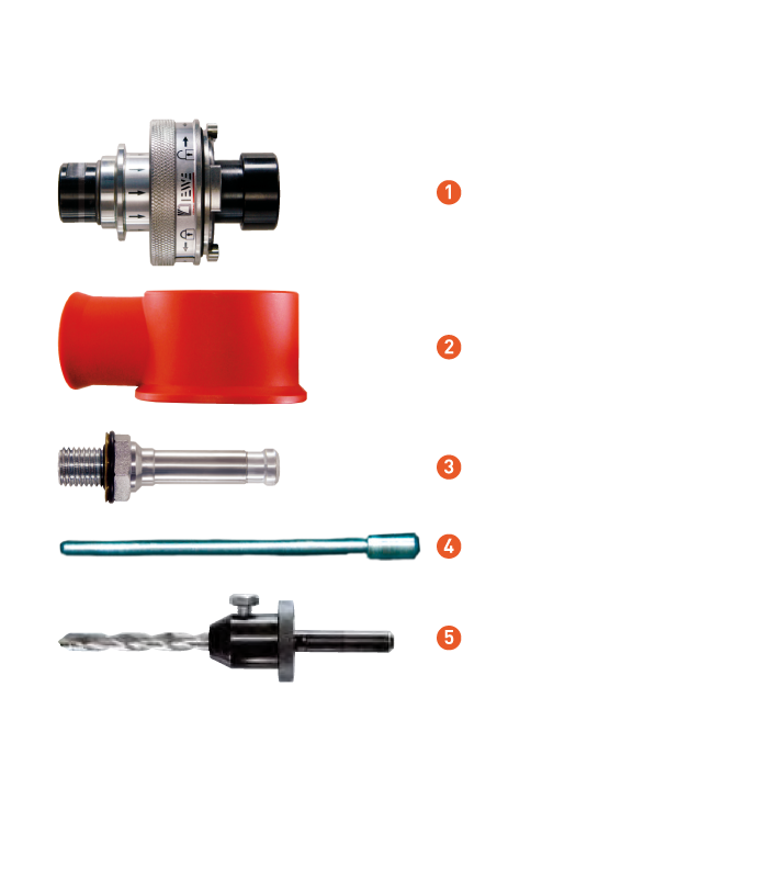 Easy-3-drill 5/8 Adapter per 1