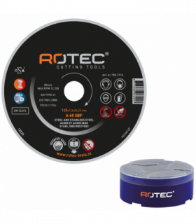 Rotec doorslijpschijven INOX  180x2,0x22,2 A60SX per 25