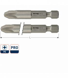 PRO Krachtbit PZ 3 L-152mm E 6,3 BASIC per 1