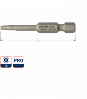 PRO Krachtbit T 30 L-50mm E 6,3 Tamper BASIC per 1