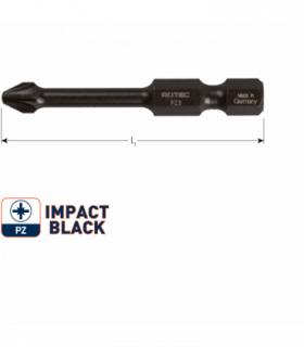 IMPACT insertbit PZ 1 L-50mm E 6,3  BASIC per 1