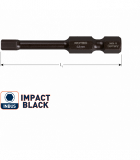 IMPACT insertbit inbus 4,0 L-50mm E 6,3  BASIC per 1