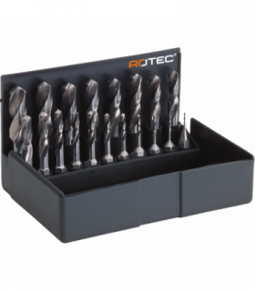 19 dlg. Cass. Boor-bits  1,0-10,0x0,5 mm opl. per 1