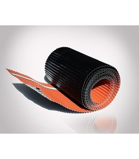 Kilgoot op rol aluminium  230 mm Bruin