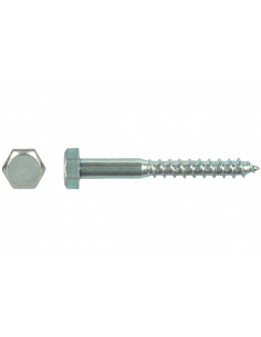 Houtdraadbout Din 571 * 16,00x180 Zn   (25st)