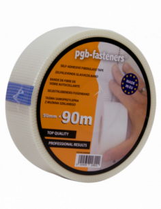 Zelfklevende glasvezelband 50mm x 45m   (1st)