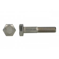 Zeskantbout A2-70 Din 931 M  8x90   (50st)