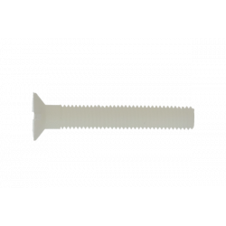 Metaalschroef VZK Din 963 M  4x10 PA6   (200st)