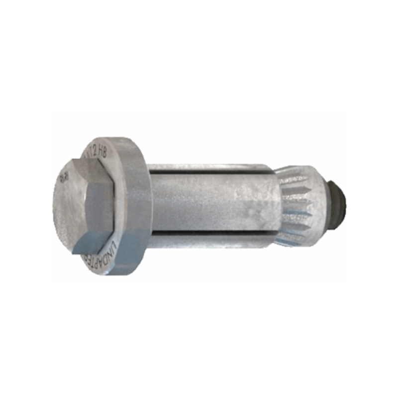 Lindapter Hollo-bolt ZSK type HB M  8x50 Zn klembereik - (03-22mm) verzinking plus JS500 (100st)