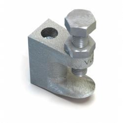 Lindapter flensklem type FL-1T M  8 Zn voor parallele en...